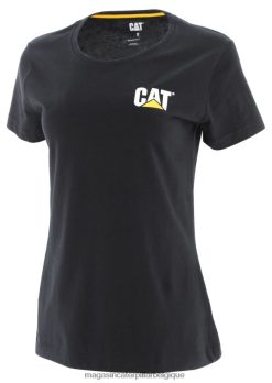 être Caterpillar femmes t-shirt de marque noir PH2264311 | hauts et vêtements d'extérieur