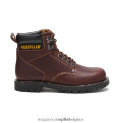 être Caterpillar Hommes botte de travail du deuxième quart bronzer PH226414 | bottes de travail