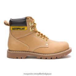 être Caterpillar Hommes botte de travail du deuxième quart Miel PH226413 | bottes de travail