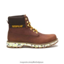 être Caterpillar Hommes botte ecolorado cuir marron PH2264192 | bottes décontractées