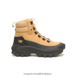 être Caterpillar Hommes Galosh imperméable à l'eau d'intrusion noir/caramel PH2264173 | imperméable