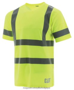 être Caterpillar Hommes t-shirt hivis classe iii jaune PH2264241 | hauts et vêtements d'extérieur