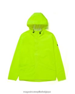 être Caterpillar Hommes veste de pluie indispensable jaune haute visibilité PH2264114 | hauts et vêtements d'extérieur