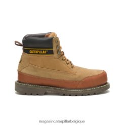 être Caterpillar X Nigel Cabourn Hommes botte de l'utah cuir marron PH2264205 | bottes décontractées